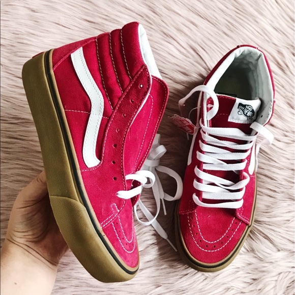 Vans old skool high platform size 7.5 - Picture 3 of 8